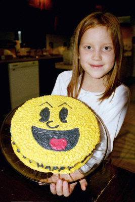 Pac-Man Cake