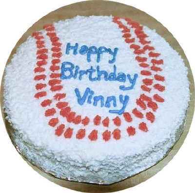 Baseball Cake