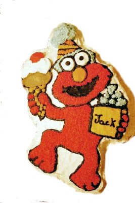 Elmo Cake