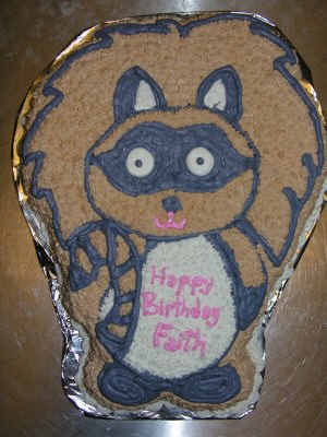 Raccoon Cake