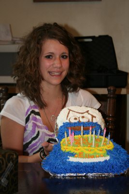 Cookie Monster Cake