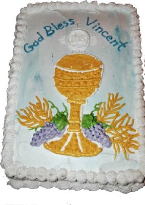 First Communion Cake - Boy