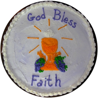 Round First Holy Communion