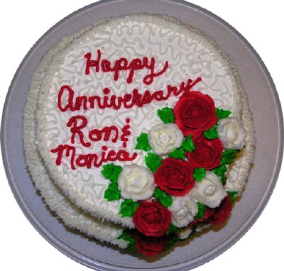 Double Tier Round Cake